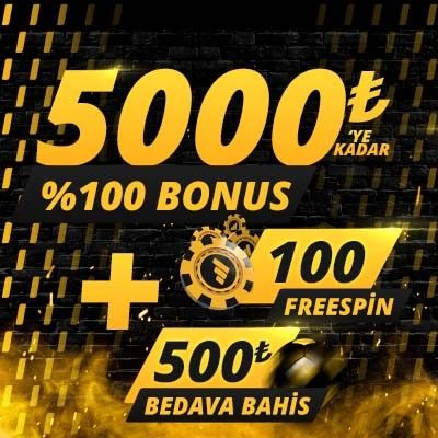 Mobil Bahis 5.000 TL Bonus