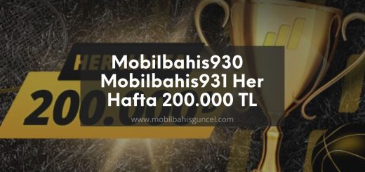 Mobilbahis930